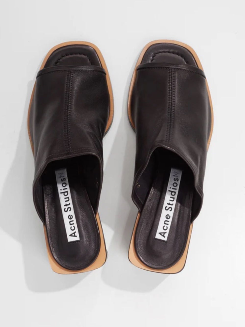 ISO! Looking for Acne Studios Bernelle Sandals in Black Leather, Size 39 - Picture 2 of 2